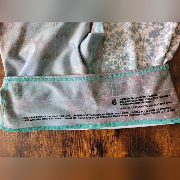 My Inner Fire Hinterland Earth Collection High Rise Yoga Leggings size 6 Women's - Picture 5 of 7